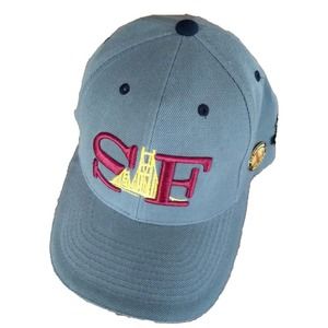 San Francisco SF Baseball Cap Golden‎ Gate Bridge Embroidered Gray 4 Enamel Pins